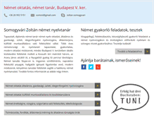 Tablet Screenshot of nemetoktatas.net